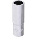 Ver imagem 4 de Soquete Estriado Longo 972 18mm Encaixe 1-2 Polegada Aco Cromo Vanadio Worker