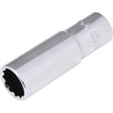 Ver imagem 2 de Soquete Estriado Longo 972 18mm Encaixe 1-2 Polegada Aco Cromo Vanadio Worker