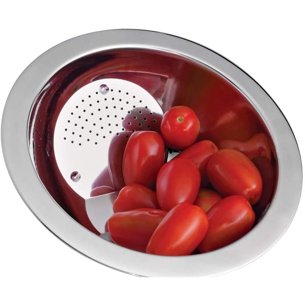 Escorredor de Arroz em Aço Inox - 20cm - 5