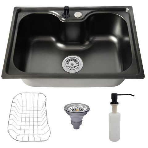 Cuba Cozinha Gourmet Aço Inox Luxo com Acessórios 60x42 - Brinovar