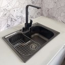 Ver imagem 2 de Cuba Cozinha Gourmet Aço Inox Luxo com Acessórios 60x42 - Brinovar