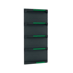 Kit 5 Bandejas para Gondola Canto 170 Fit 40/60 Preto Pe Verde - 1