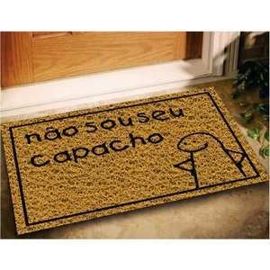 Tapete Capacho Bento Cake 60x40 Nao Sou Seu Casa Entrada Lar