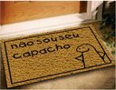 Ver imagem 1 de Tapete Capacho Bento Cake 60x40 Nao Sou Seu Casa Entrada Lar