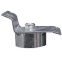 Ver imagem 5 de Kit 6 Chapinhas Chapa Inclinada 15º com Tubo Fixação Pés Palito Rosca 5/16 Zincada Gran Belo Produto