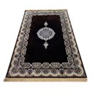 Ver imagem 4 de Tapete Persa Royal Marrom 300x400cm Fio Acetinado - Decoração para Quarto e Sala