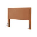 Ver imagem 2 de Cabeceira Cama Box Casal 1,40m Estofada Aruba Veludo Terracota