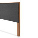 Ver imagem 5 de Cabeceira Cama Box Casal 1,40m Estofada Aruba Veludo Terracota