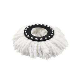 Kit 4 Refil De Microfibra Para MOP 360 Esfregão Mágico Giratório Balde Spin Centrifuga Limpa Casa Pi - 4
