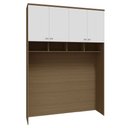 Ver imagem 1 de Guarda Roupa Modulado Ponte 173cm 04 Portas 245cm Alt Setiba