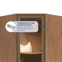 Ver imagem 4 de Guarda-Roupa Canto Oblíquo 1 Porta 100% MDF Requinte+