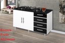 Ver imagem 4 de Balcão Gabinete Canadá para Cooktop 5 Bocas 4 Gavetas Bpm Passe Bem