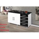 Ver imagem 4 de Balcão Gabinete Canadá para Cooktop 5 Bocas 4 Gavetas Bpm Passe Bem