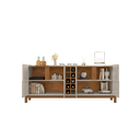 Ver imagem 2 de Buffet Lizz com Adega 190cm Off White Cedro Casa D