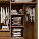 Ver mais imagens de Guarda Roupa Casal 4 Portas com 5 Gavetas 100% MDF Urbano