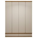 Ver imagem 2 de Guarda-roupa 4 Portas 3 Gavetas 100% Mdf Urbano
