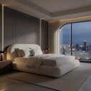 Ver imagem 4 de Cama Queen Maia Design Orgânico Estofada com Cabeceira Luxo Premium