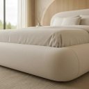 Ver imagem 5 de Cama Queen Maia Design Orgânico Estofada com Cabeceira Luxo Premium