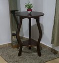 Ver imagem 2 de Mesa Mesinha de Centro Sala Estar Lateral Rustica Madeira Decor