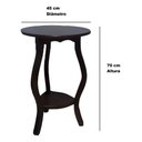 Ver imagem 3 de Mesa Mesinha de Centro Sala Estar Lateral Rustica Madeira Decor