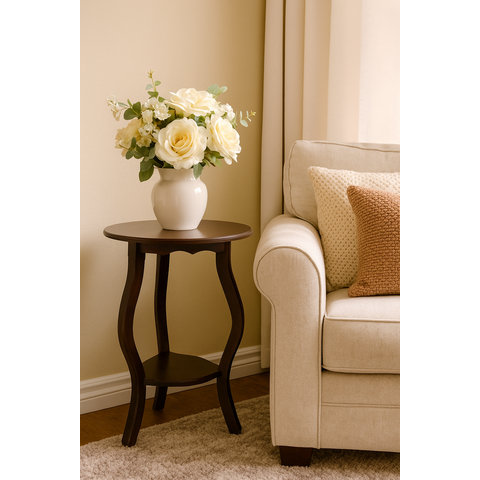 Mesa Mesinha de Centro Sala Estar Lateral Rustica Madeira Decor