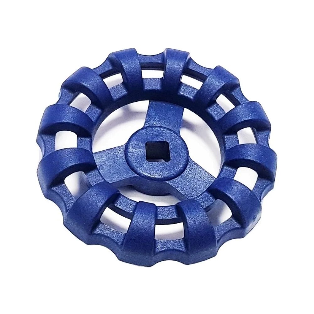Volante para Registro Gav Bruto 1/2 3/4 Quadrado 6mm Diam 50mm Inquebravel - 12306005088 - 1