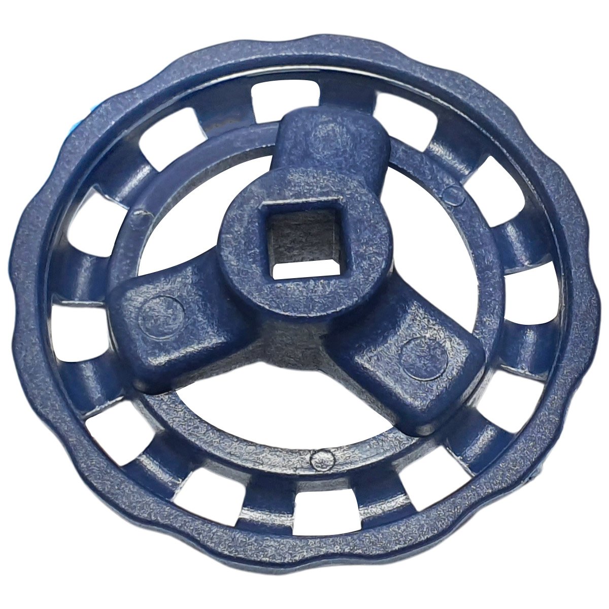 Volante para Registro Gav Bruto 1/2 3/4 Quadrado 6mm Diam 50mm Inquebravel - 12306005088 - 3