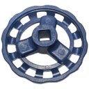 Ver imagem 3 de Volante para Registro Gav Bruto 1/2 3/4 Quadrado 6mm Diam 50mm Inquebravel - 12306005088