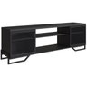 Rack Industrial 180 Cm 2 Pt com Tela em Metal 1027 Preto Pp - 1