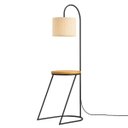 Ver imagem 3 de Luminária com Mesa de Cabeceira Base de Madeira Moderna e Resistente Black Friday