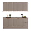 Ver imagem 2 de Cozinha Modulada Completa 4 Peças 9 Portas 2 Gavetas Unna