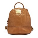 Ver imagem 1 de Mochila de Couro Lívia - Caramelo