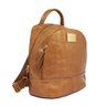 Mochila de Couro Lívia - Caramelo - 4