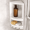 Ver imagem 2 de Porta Suporte Shampoo Sabonete de Canto Polipropileno
