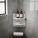 Ver imagem 4 de Porta Suporte Shampoo Sabonete de Canto Polipropileno