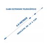 Cabo de Alumínio Extensão Telescópica 4,5 Mt 3 Estágios Star - 5