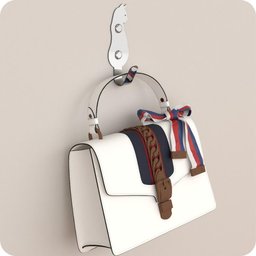 Kit 10 Ganchos De Parede Decorativo Pendurador De Bolsa G.C - 3