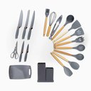 Ver imagem 3 de Kit Utensílios de Cozinha Jogo Completo 19 Peças