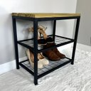 Ver imagem 6 de Sapateira Banco Strassis Design Sd-5001-50 Preta