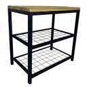 Ver imagem 4 de Sapateira Banco Strassis Design Sd-5001-50 Preta