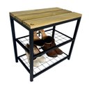 Ver imagem 3 de Sapateira Banco Strassis Design Sd-5001-50 Preta