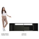 Ver imagem 7 de Rack para Tv até 65 Polegadas Madesa Cancun - Preto