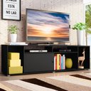 Ver imagem 1 de Rack para Tv até 65 Polegadas Madesa Cancun - Preto