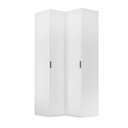 Ver imagem 1 de Guarda Roupa de Canto 2 Portas Mdf Spacios Belmax:branco