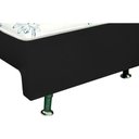 Ver imagem 7 de Cama Box C/auxiliar Conjugado Solteiro: Colchão Ortopédico Courano Nero Black (88x188) Ortobom