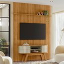 Ver imagem 2 de Rack Bancada com Painel Silverstone Cumaru/opala para Tv até 75” - Madetec