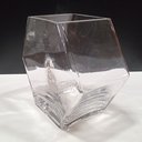 Ver imagem 5 de Vaso Decorativo Enfeite Planta Losango Vidro 10x20x17cm Transparente