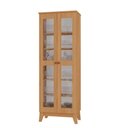 Ver imagem 3 de Cristaleira Maya Tuboarte 100% em Mdf com 2 Portas e Kit Pés