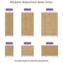Ver imagem 7 de Quarto de Bebê Completo com Berço Americano 3 em 1 Allegra Multimóveis Mp4586 Branco/madeirado