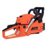 Motosserra a Gasolina 55cc Profissional Moto Serra Motoserra Cor Laranja - 4